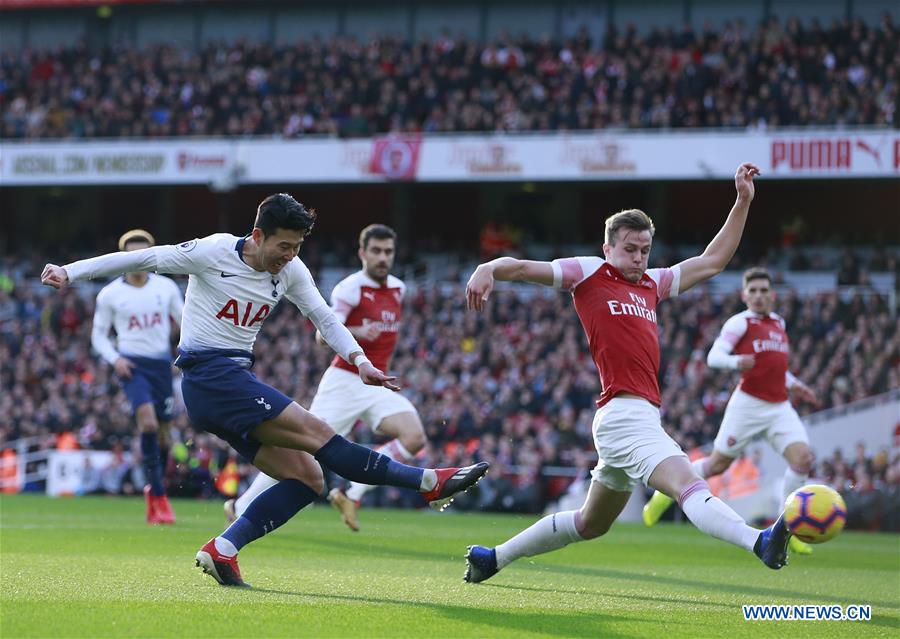 Arsenal Beats Tottenham Hotspur 4-2 During English Premier League Match ...