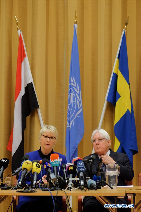 SWEDEN-UN-YEMEN-PEACE TALKS