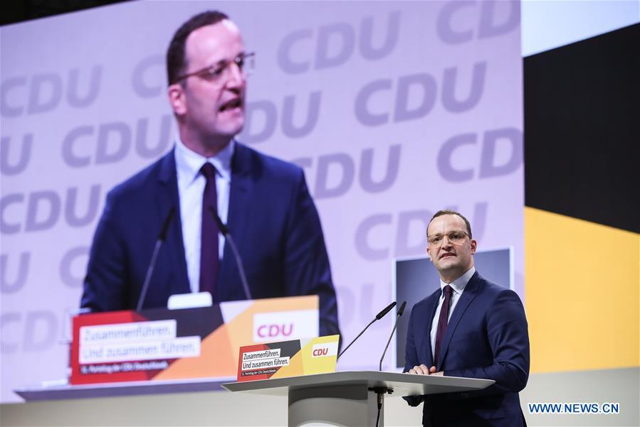 GERMANY-HAMBURG-CDU-PARTY CONFERENCE-KRAMP-KARRENBAUER