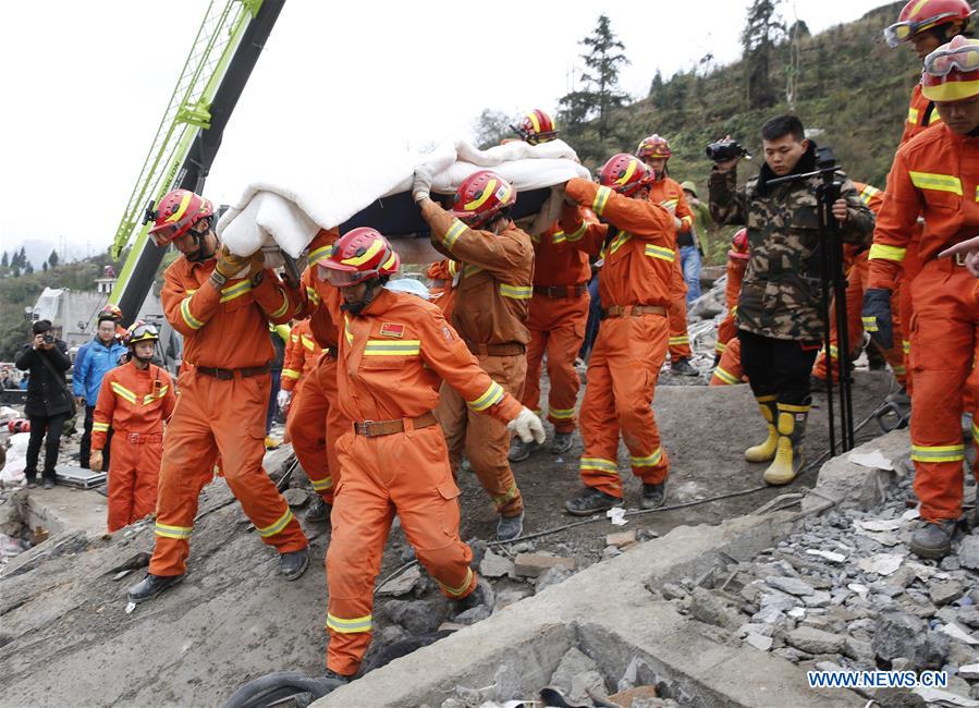 #CHINA-SICHUAN-LANDSLIDE-RESCUE (CN) 