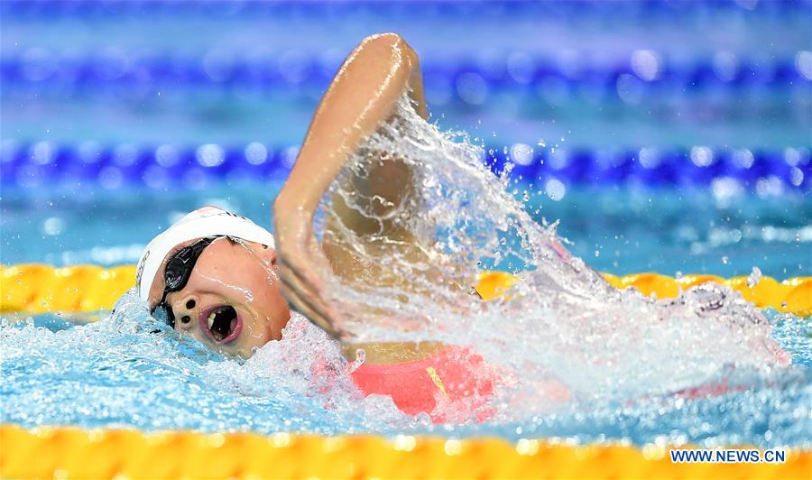 Highlights Of 14th FINA World Swimming Championships Day 3 - Xinhua ...