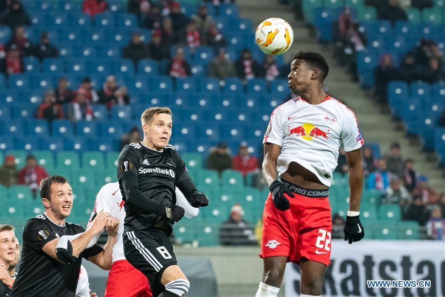 (SP)GERMANY-LEIPZIG-SOCCER-EUROPA LEAGUE-LEIPZIG VS ROSENBORG