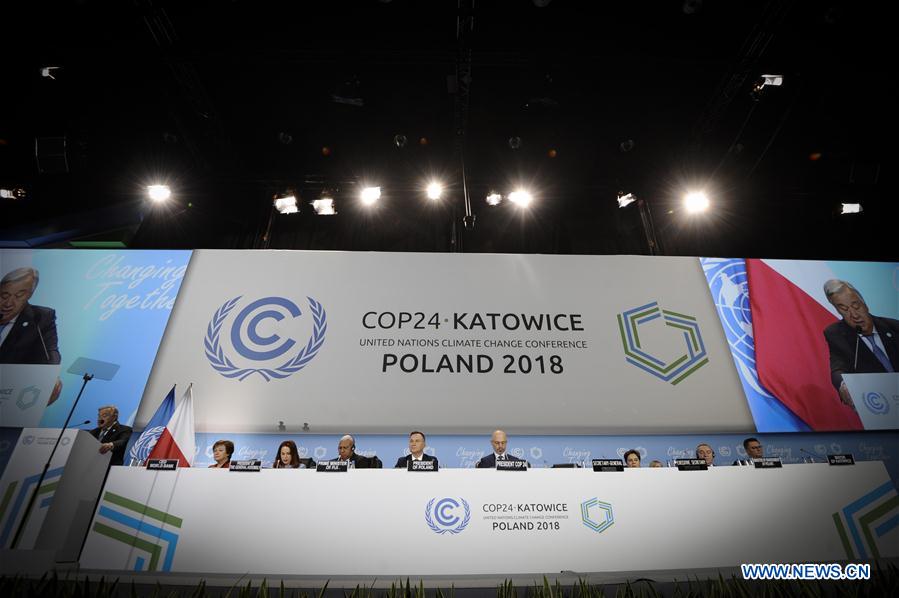 Xinhua Headlines: Climate rulebook adopted at Katowice conference, challenges remain