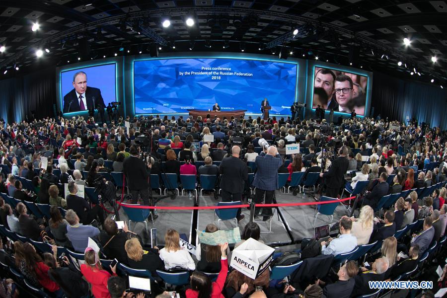 RUSSIA-MOSCOW-PUTIN-PRESS CONFERENCE