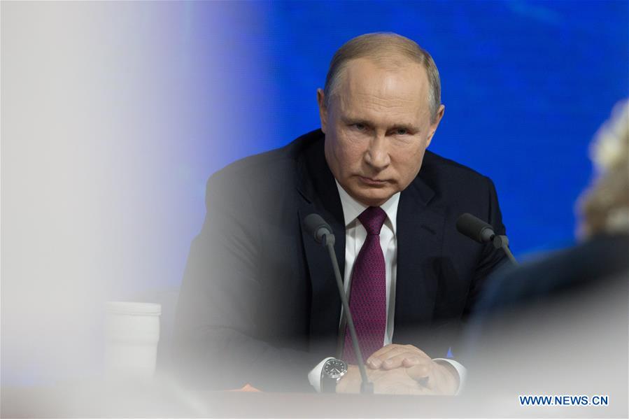 RUSSIA-MOSCOW-PUTIN-PRESS CONFERENCE