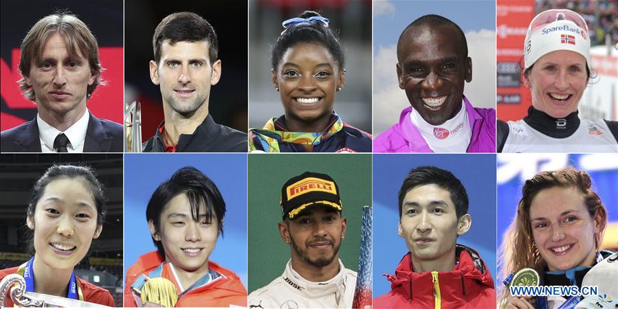 TOP 10 WORLD ATHLETES 2018