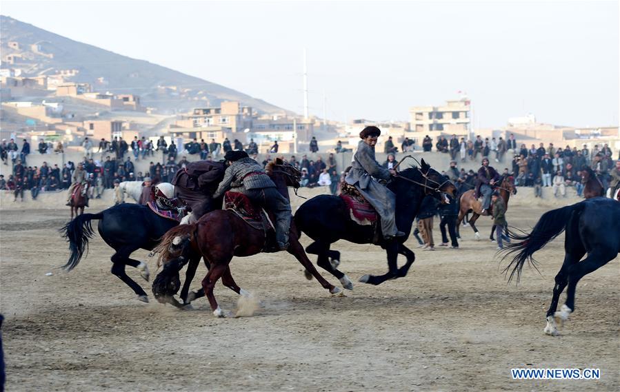 AFGHANISTAN-KABUL-BUZKASHI