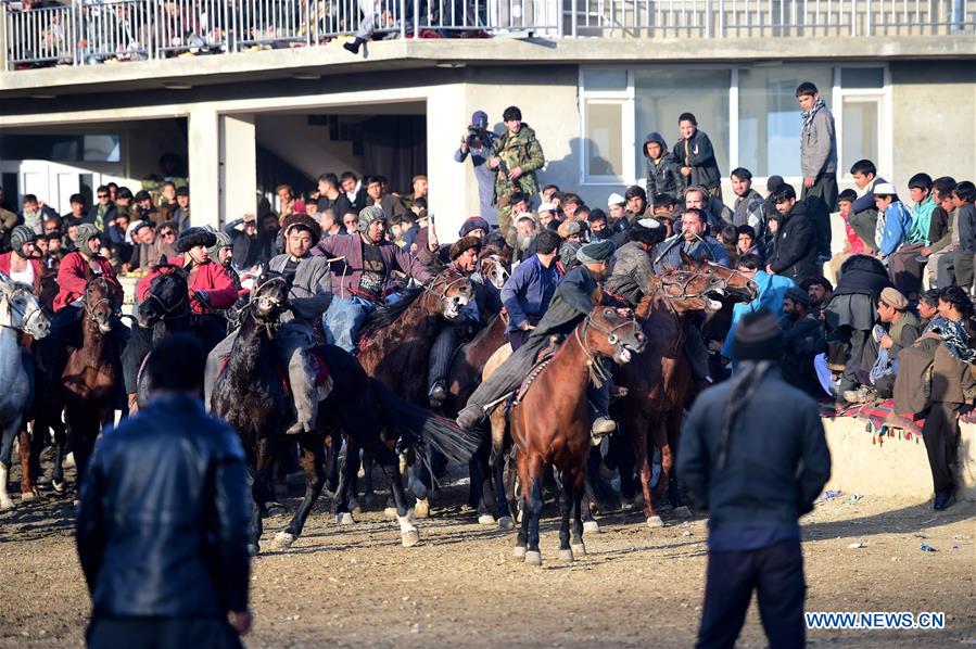 AFGHANISTAN-KABUL-BUZKASHI