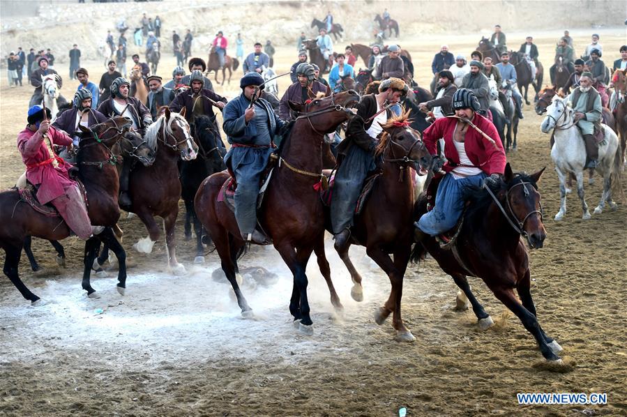 AFGHANISTAN-KABUL-BUZKASHI