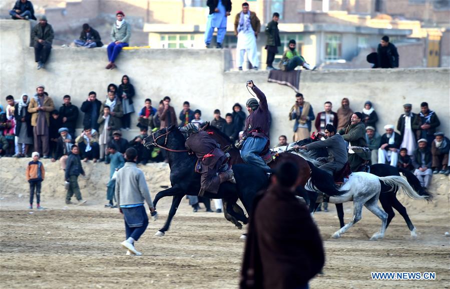 AFGHANISTAN-KABUL-BUZKASHI