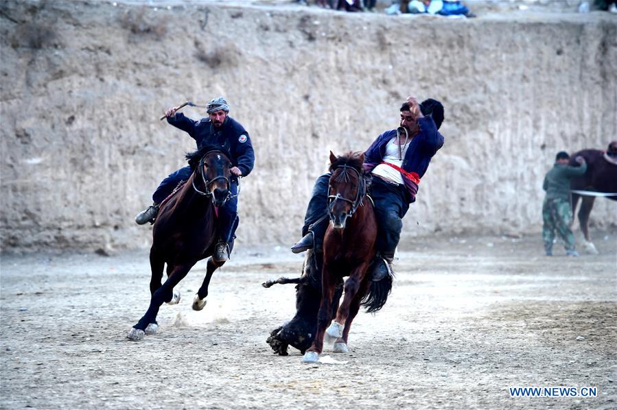 AFGHANISTAN-KABUL-BUZKASHI