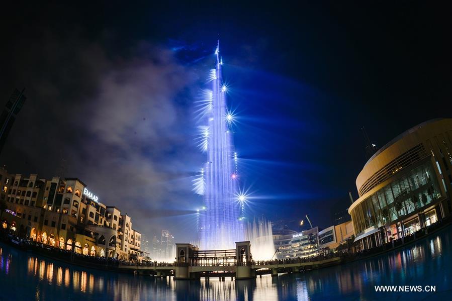 UAE-DUBAI-BURJ KHALIFA-NEW YEAR CELEBRATION