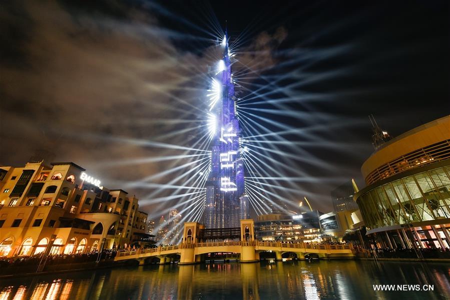 UAE-DUBAI-BURJ KHALIFA-NEW YEAR CELEBRATION