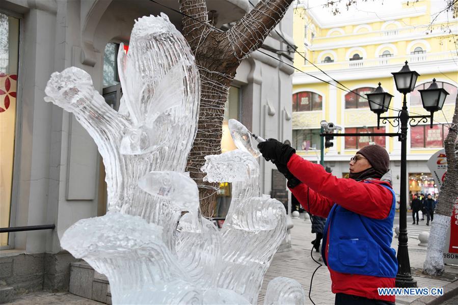 CHINA-HARBIN-NEW YEAR HOLIDAY-CELEBRATION (CN)