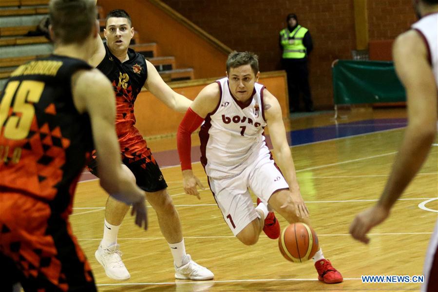 (SP)BOSNIA AND HERZEGOVINA-SARAJEVO-BASKETBALL-LEAGUE-BOSNA ROYAL VS SLOBODA