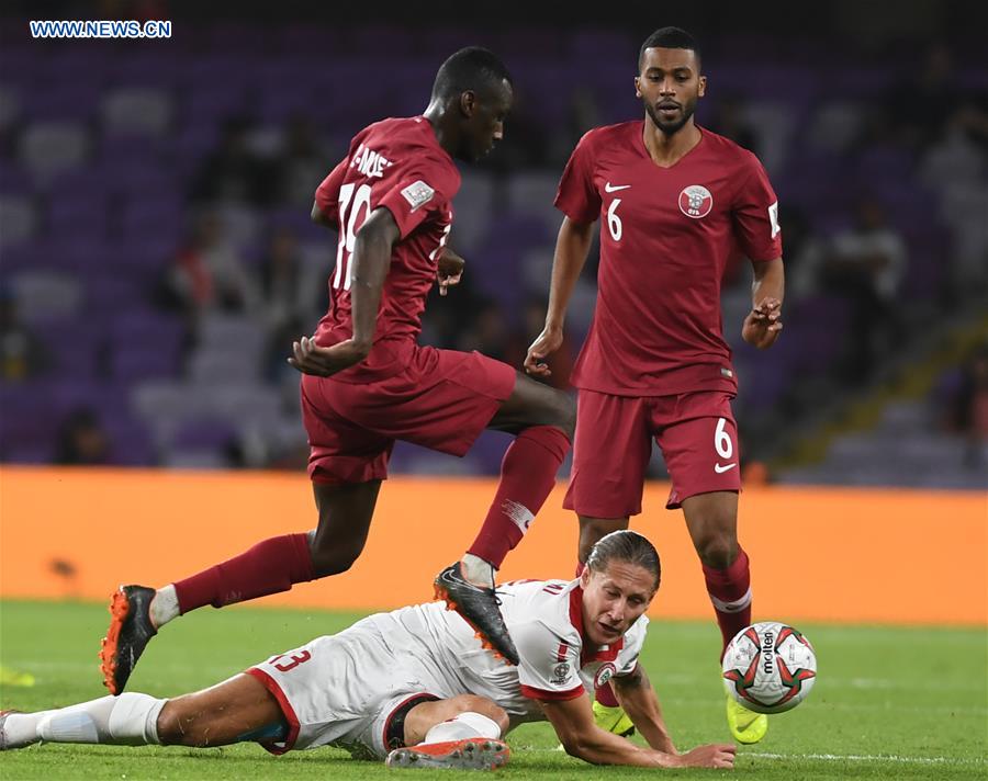 (SP)UAE-AL AIN-SOCCER-ASIAN CUP-QATAR VS LEBANON