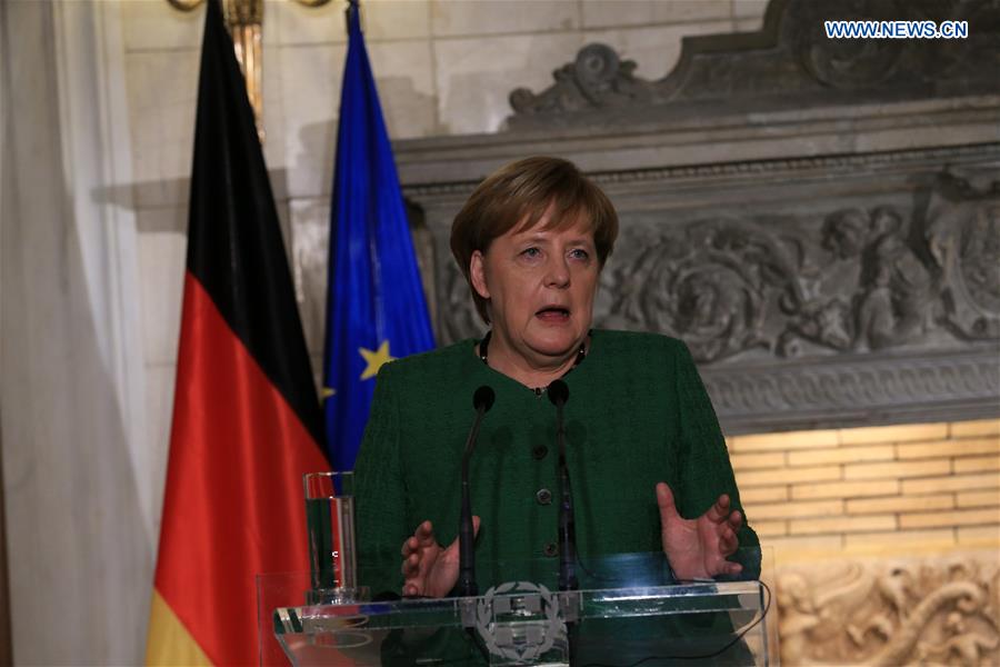 GREECE-ATHENS-GERMANY-MERKEL-VISIT