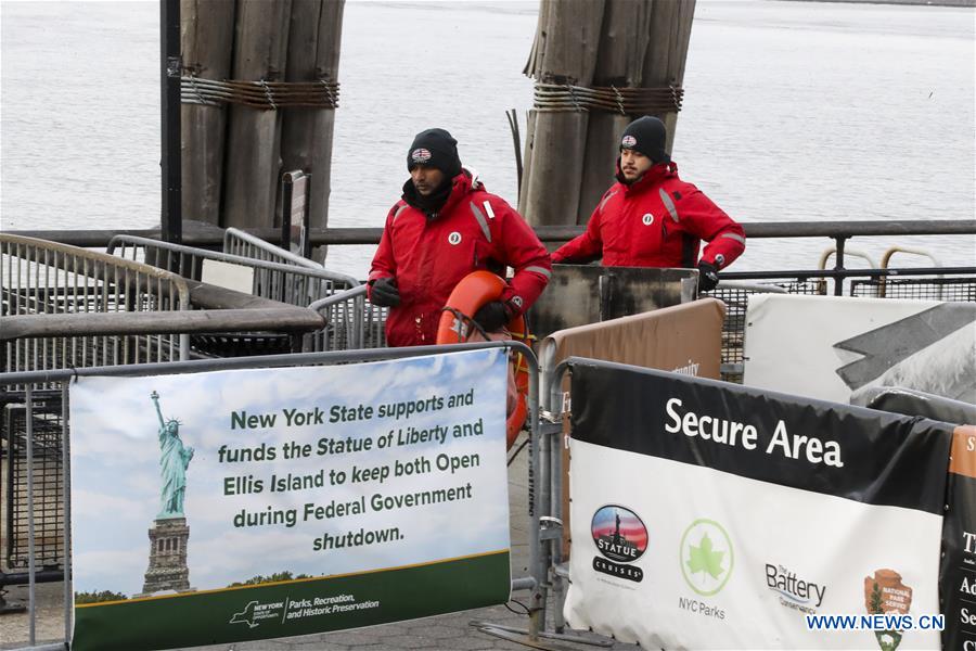 U.S.-NEW YORK-GOVERNMENT-SHUTDOWN