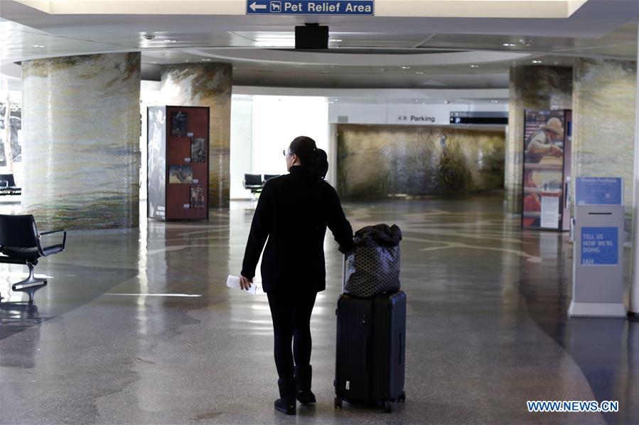 U.S.-HOUSTON-AIRPORT-TERMINAL CLOSE