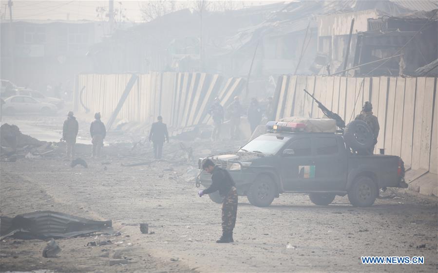 AFGHANISTAN-KABUL-MOTOR BOMB-GREEN VILLAGE