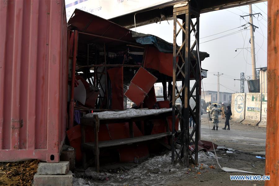 AFGHANISTAN-KABUL-MOTOR BOMB-GREEN VILLAGE