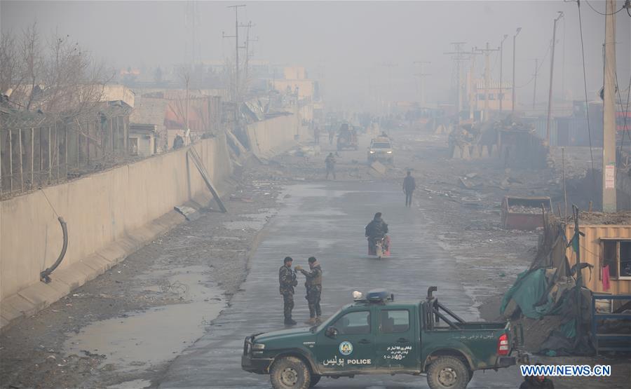 AFGHANISTAN-KABUL-MOTOR BOMB-GREEN VILLAGE