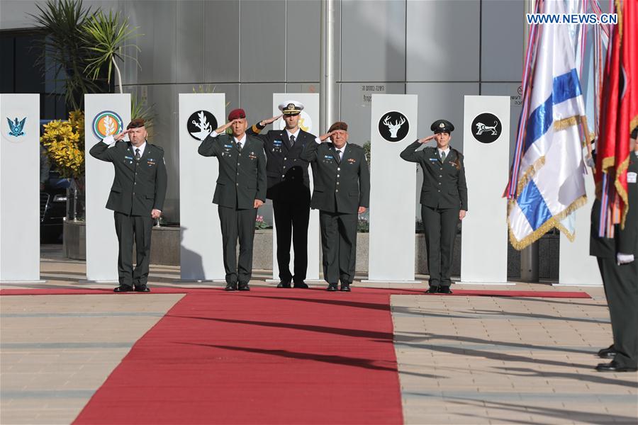 ISRAEL-TEL AVIV-IDF-CHIEF OF STAFF-HANDOVER CEREMONY