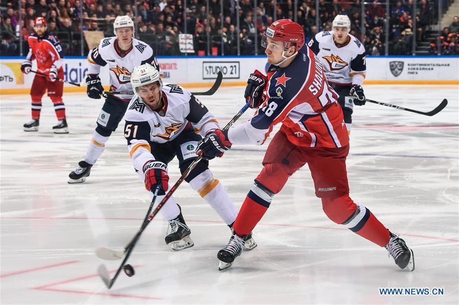 (SP)RUSSIA-MOSCOW-KHL-CSKA VS METALLURG