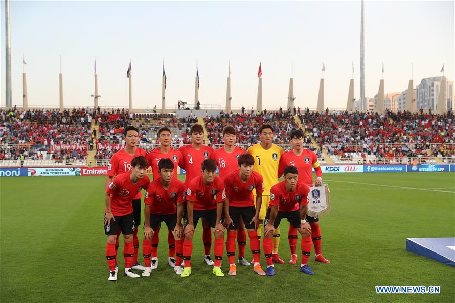 (SP)UAE-ABU DHABI-FOOTBALL-ASIAN CUP-CHN VS KOR