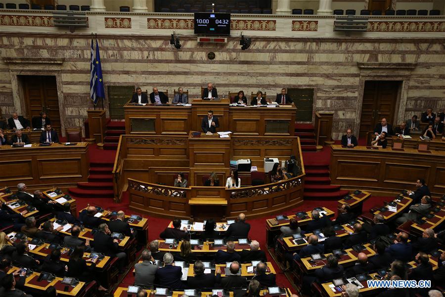 GREECE-ATHENS-GOVERNMENT-CONFIDENCE VOTE-WINNING