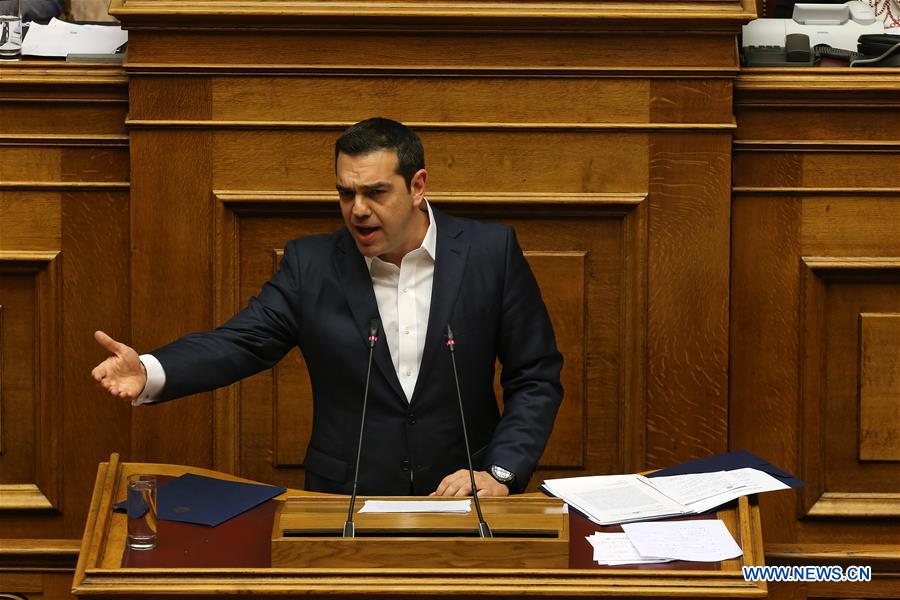 GREECE-ATHENS-GOVERNMENT-CONFIDENCE VOTE-WINNING