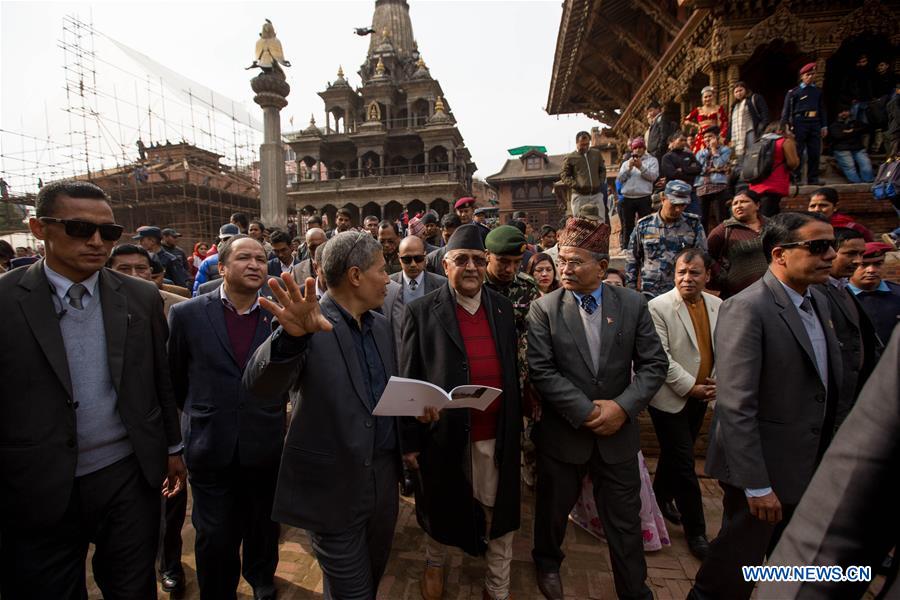 NEPAL-LALITPUR-PATAN DURBAR SQUARE-EARTHQUAKE DAY