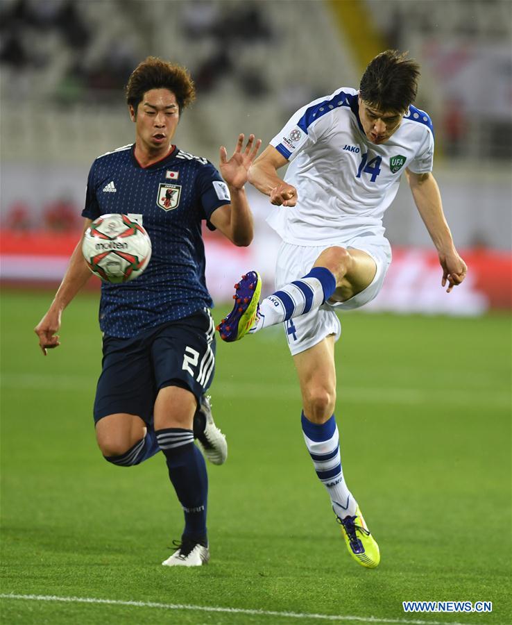 (SP)UAE-AL AIN-SOCCER-AFC ASIAN CUP 2019-GROUP F-JAPAN VS UZBEKISTAN