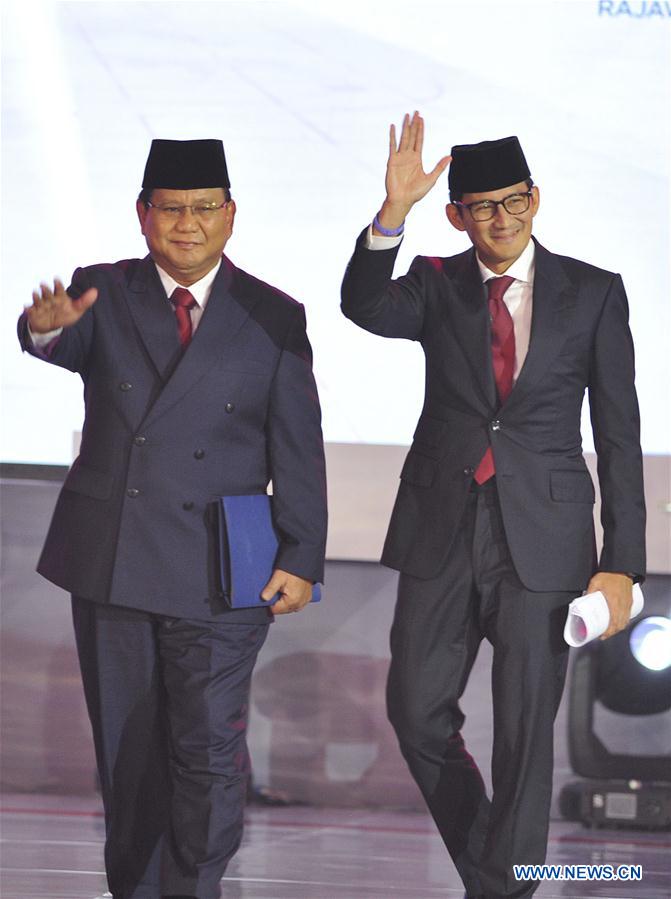 INDONESIA-JAKARTA-PRESIDENTIAL ELECTION-DEBATE