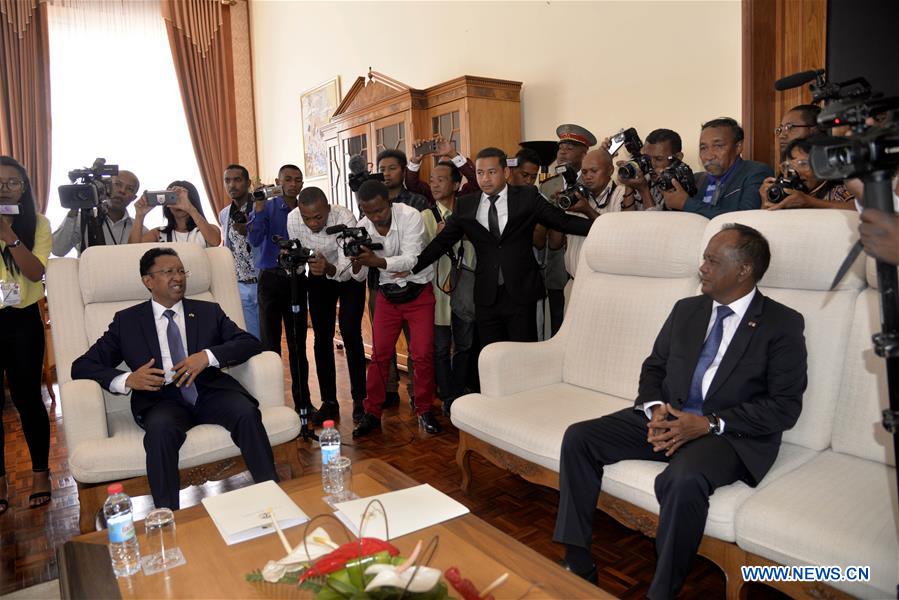 MADAGASCAR-ANTANANARIVO-POWER-HAND OVER