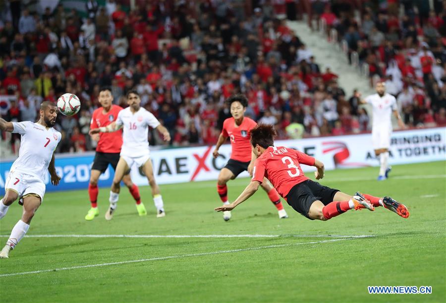 (SP)UAE-DUBAI-SOCCER-AFC ASIAN CUP 2019-KOR VS BHR