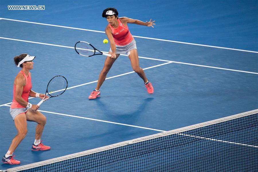 China's Zhang Shuai into the Australian Open women's doubles final