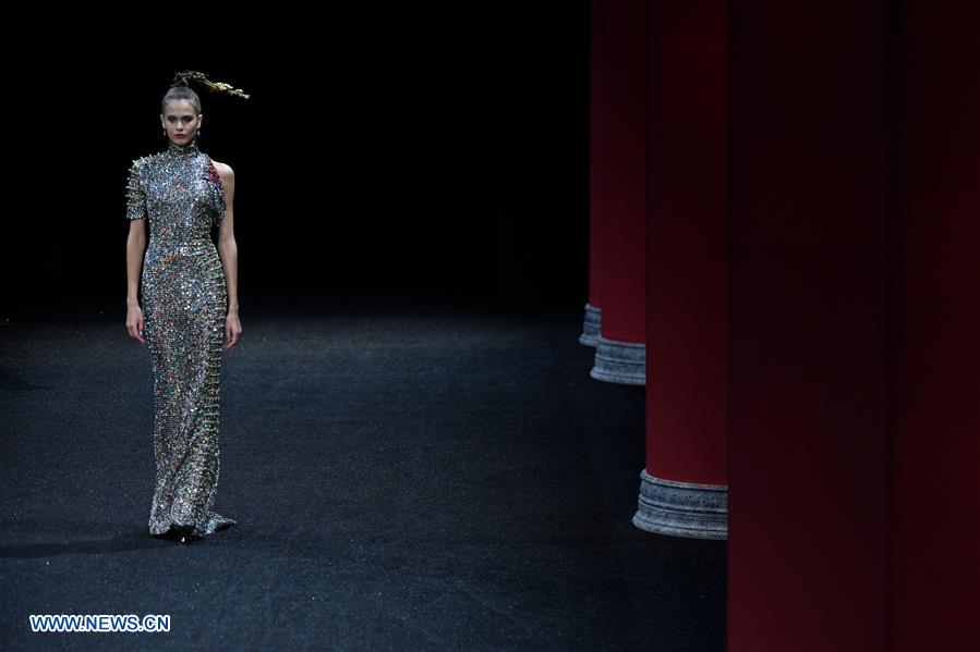 FRANCE-PARIS-FASHION WEEK-HAUTE COUTURE-GUO PEI