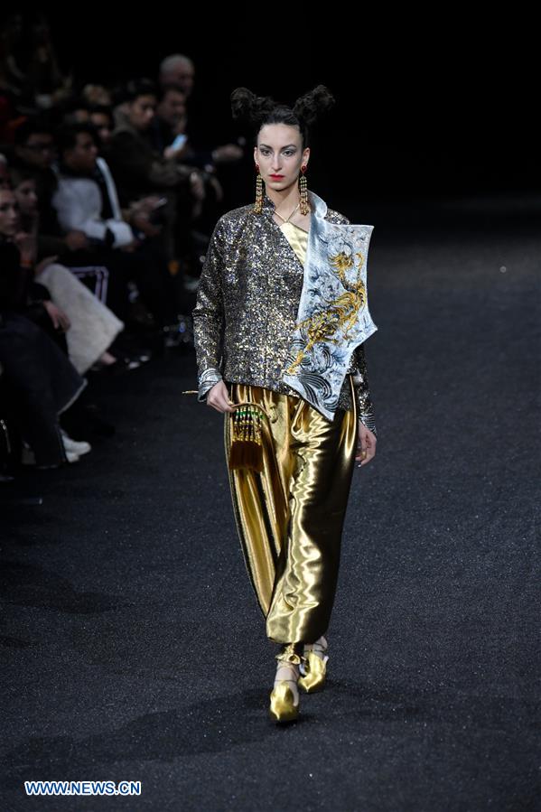 FRANCE-PARIS-FASHION WEEK-HAUTE COUTURE-GUO PEI