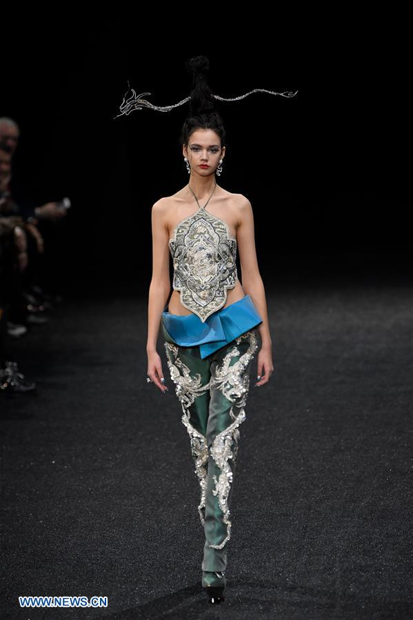 FRANCE-PARIS-FASHION WEEK-HAUTE COUTURE-GUO PEI