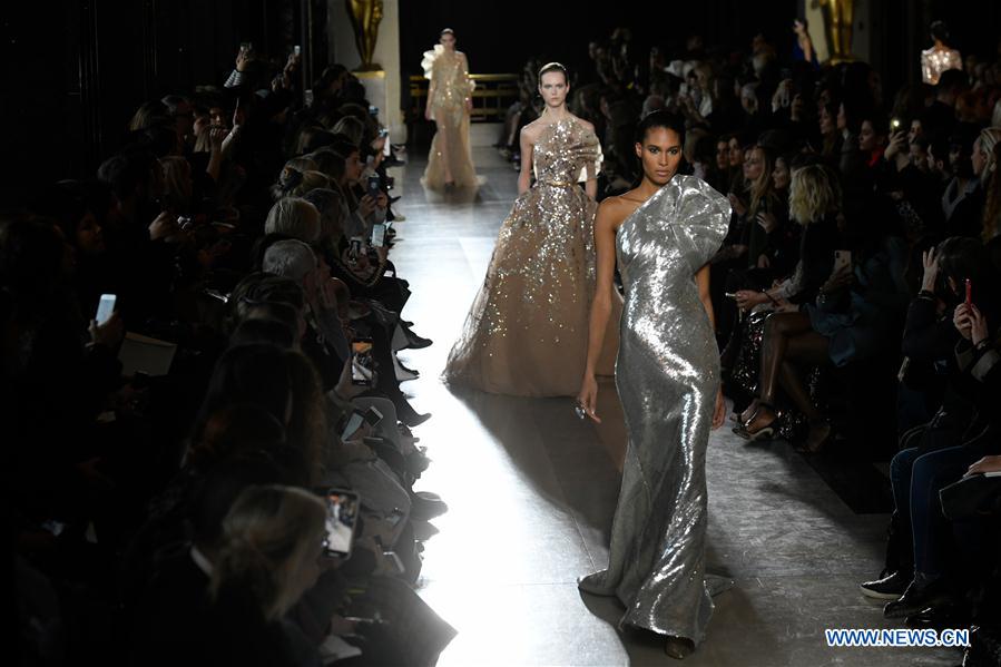 FRANCE-PARIS-FASHION WEEK-HAUTE COUTURE-ELIE SAAB