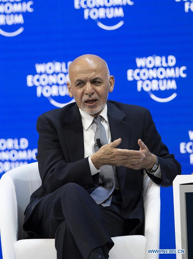 SWITZERLAND-DAVOS-WEF-ANNUAL MEETING-AFGHANISTAN-GHANI