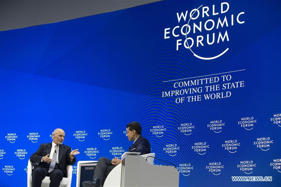 SWITZERLAND-DAVOS-WEF-ANNUAL MEETING-AFGHANISTAN-GHANI