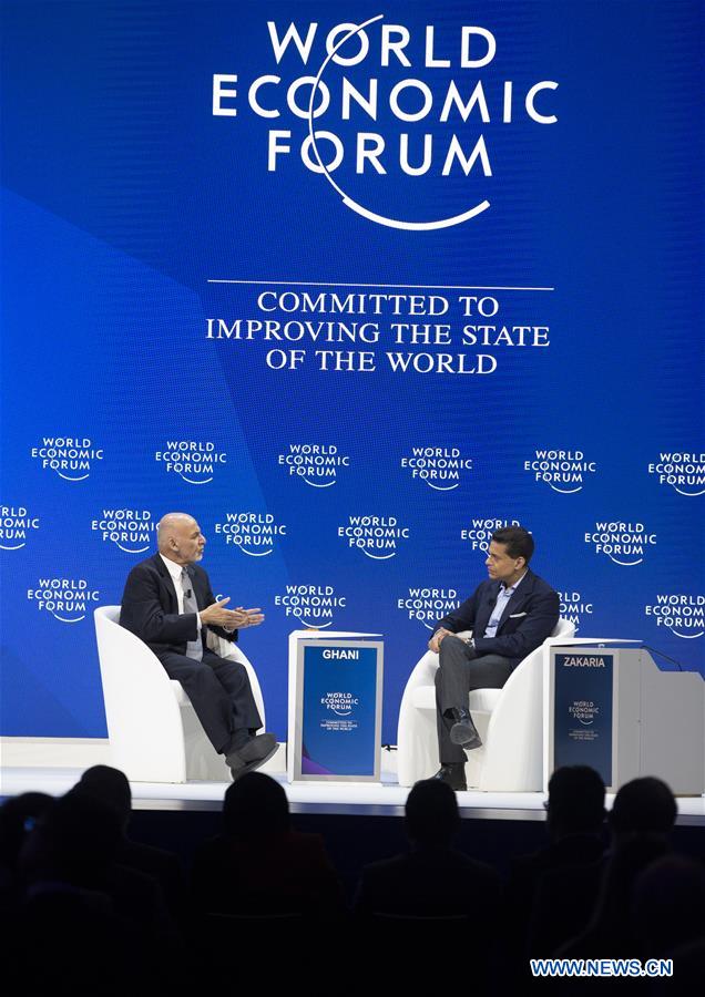 SWITZERLAND-DAVOS-WEF-ANNUAL MEETING-AFGHANISTAN-GHANI