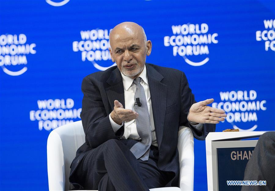 SWITZERLAND-DAVOS-WEF-ANNUAL MEETING-AFGHANISTAN-GHANI