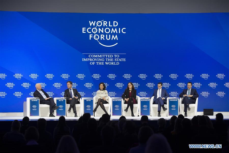 SWITZERLAND-DAVOS-WEF-ANNUAL MEETING-THE NETHERLANDS-RUTTE