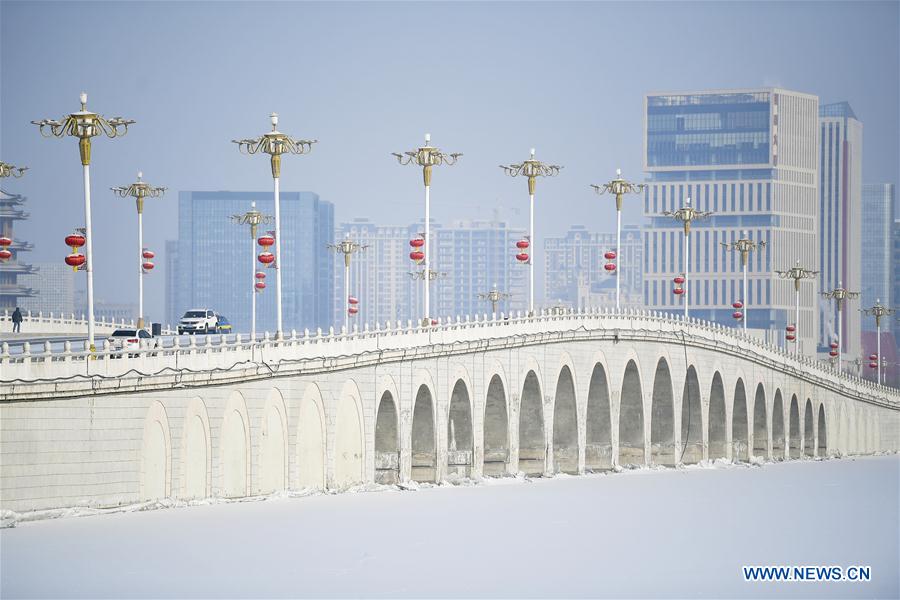 CHINA-YINCHUAN-SNOW SCENERY (CN)