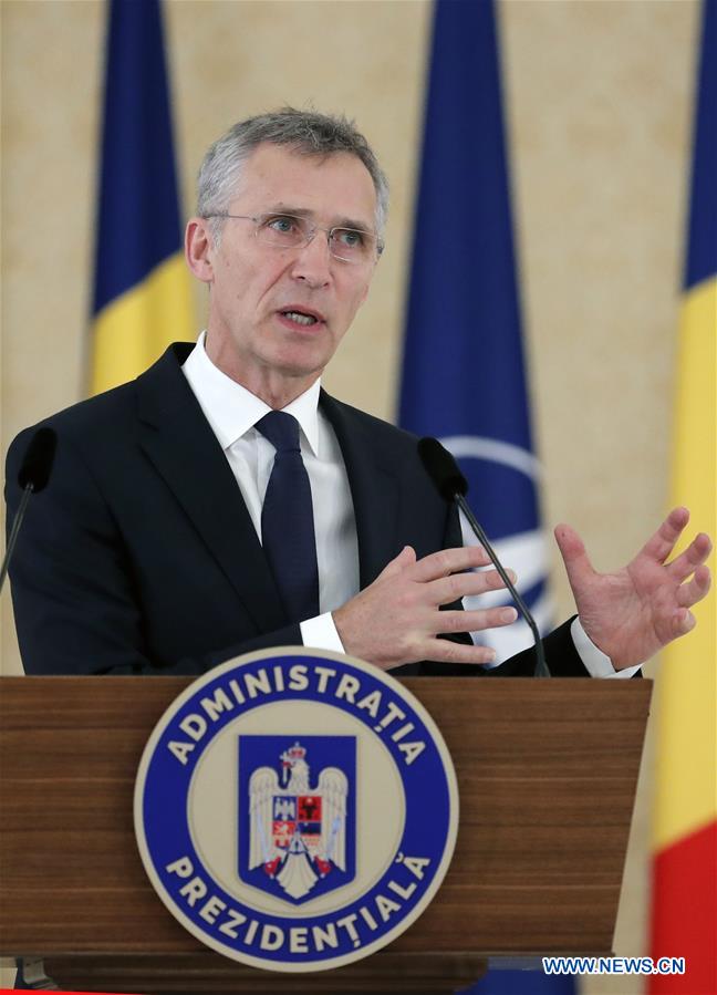ROMANIA-BUCHAREST-NATO-STOLTENBERG-EU-SECURITY