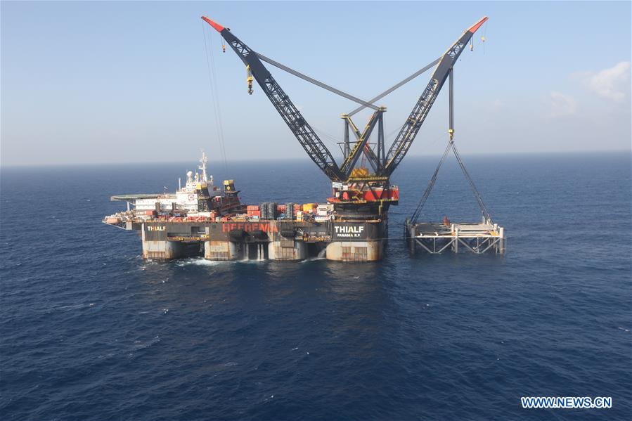 ISRAEL-LEVIATHAN GAS PLATFORM