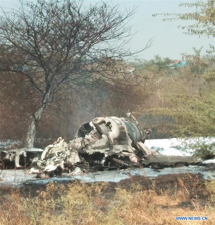 INDIA-KARNATAKA-IAF FIGHTER AIRCRAFT CRASH